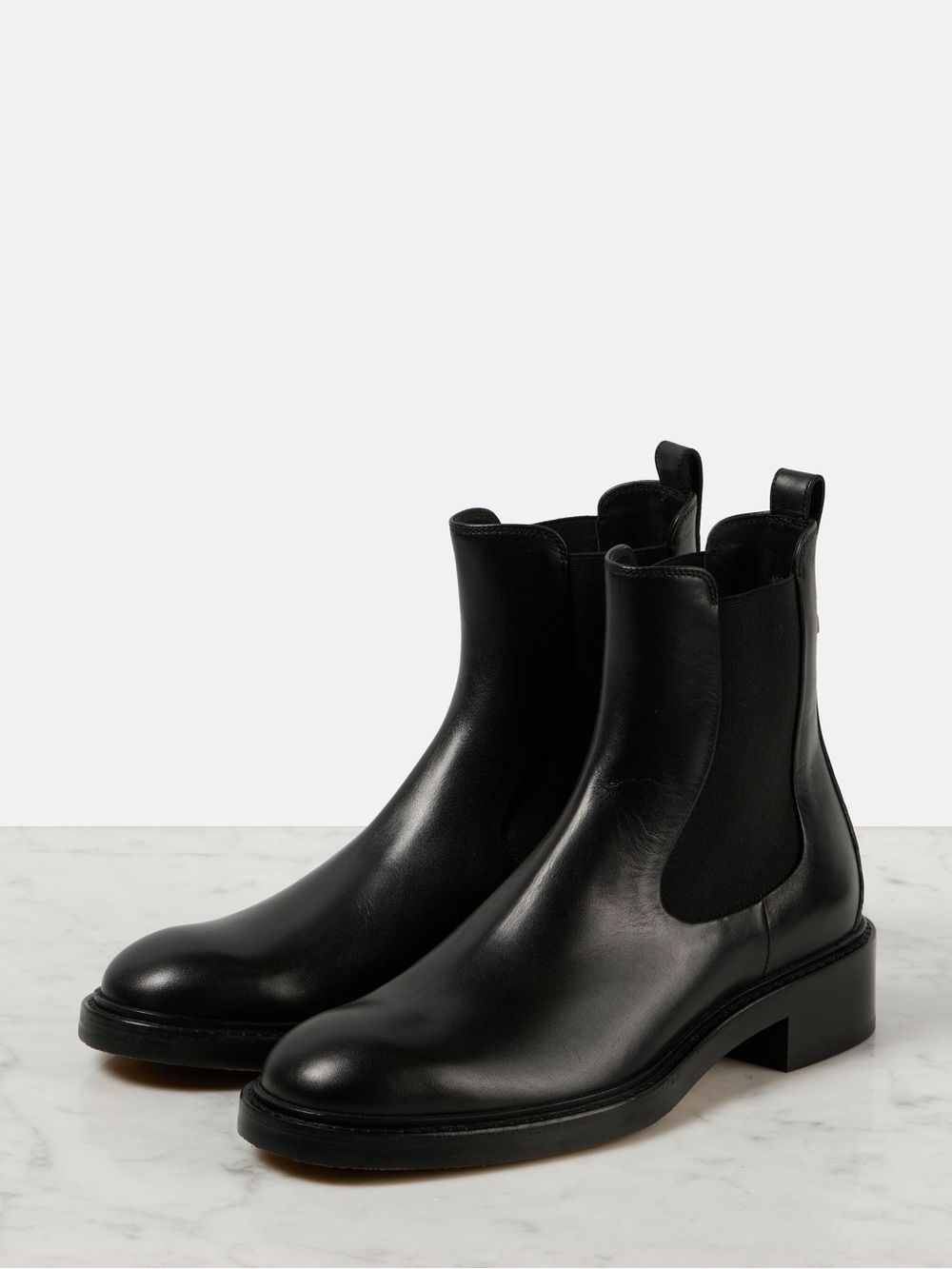 Chloe Marcie Black Leather Chelsea Boots Size 40.5 EU / 10.5 US NWOB